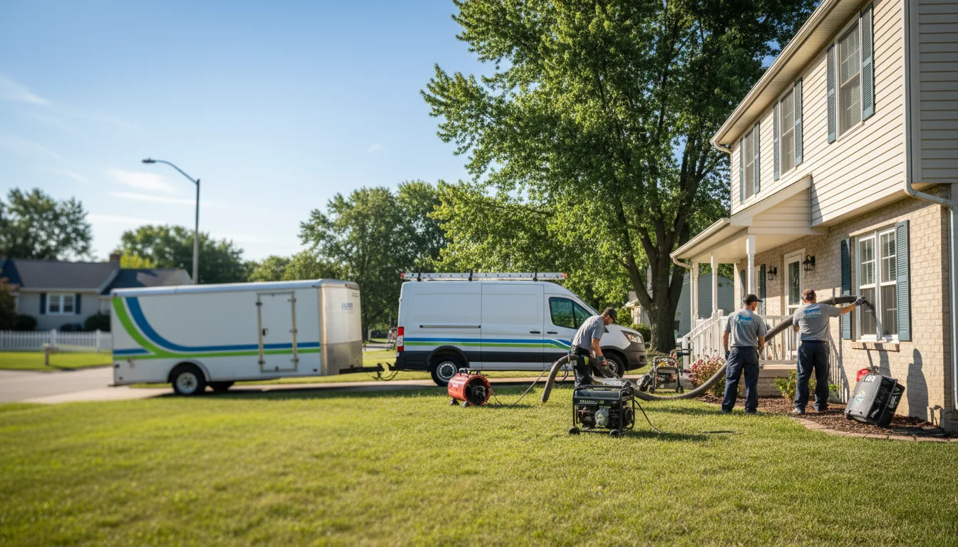 Flooded Basement Restoration And Cleanup With Repair in Chelsea, IA near me